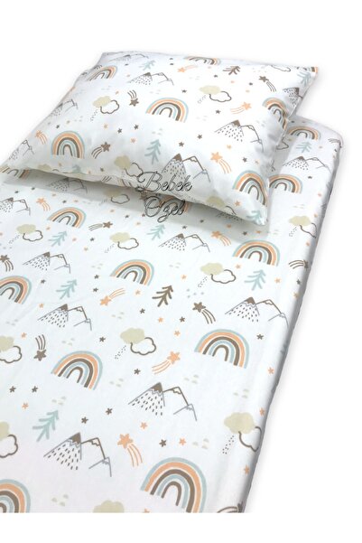 Babynia 100% Cotton Baby And Child Fitted Sheet And Pillow Case 80x130 Brown ...