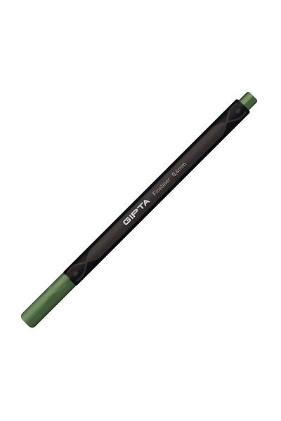 Gıpta Fineliner Pen 0.4 Mm Triangle - Pine Green