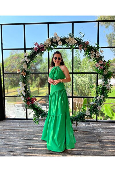 KAMER Boyundan Bağlı Elbise