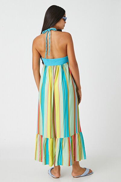 Koton Női kék csíkos ruha 2SAL80209IW