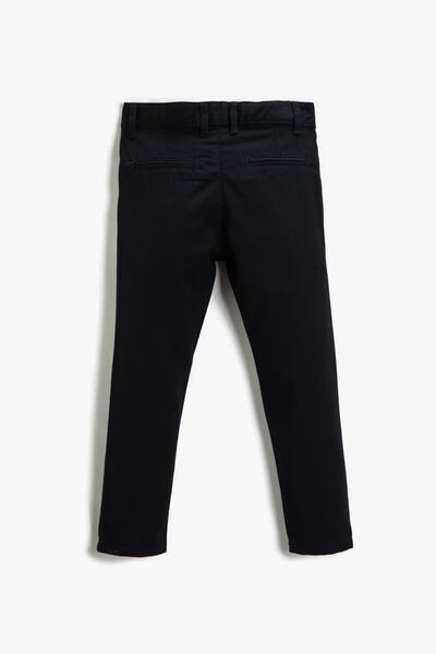 Koton Pantaloni de școală de bază cu buzunar pentru băieți 3wkb40037tw