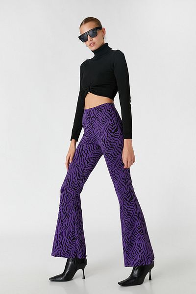 Koton Blugi de damă cu model violet 3WAK40072EK