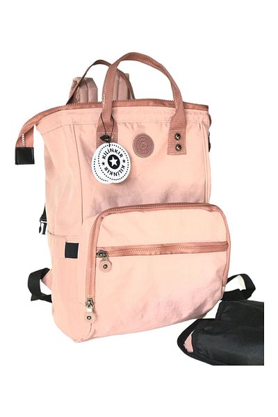 Klinkır Mother-baby Stroller with Bottle Holding Device and Liquid-Proof Mother-Baby Care Backpack with Hanger