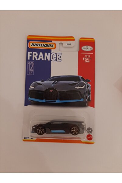 Matchbox ® Fransa Araçları Serisi 2018 Bugatti Divo