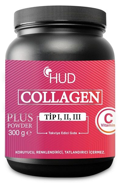 Destek Collagen Plus Powder 300 gr Type 1 - Type 2 - Type 3 Powder Collagen