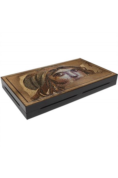 megame Yenigün Trendy Backgammon Zeugma, Luxury Quality Backgammon, Illustrated Backgammon