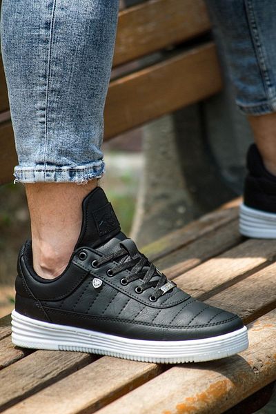 L.A Polo Black - 07 Stitched Unisex 14-Color Casual Shoes