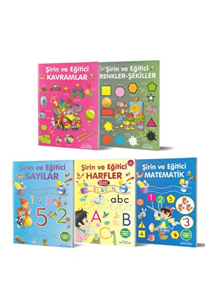 Parıltı Yayınları Cute and Educational Set - 5 Books