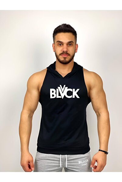 Black İstanbul Спортивний одяг з капюшоном і чорним принтом