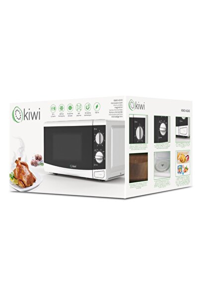 Kiwi Modern Kmo 4243 Mikrodalga Fırın 20 Litre 700watt Solo 2 Yıl 20 L ve altı Mekanik Yok İthalatçı Gar