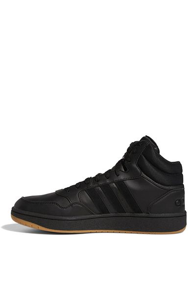 adidas Black - White Men's Lifestyle Shoes Gy4745 Hoops 3.0 Mid
