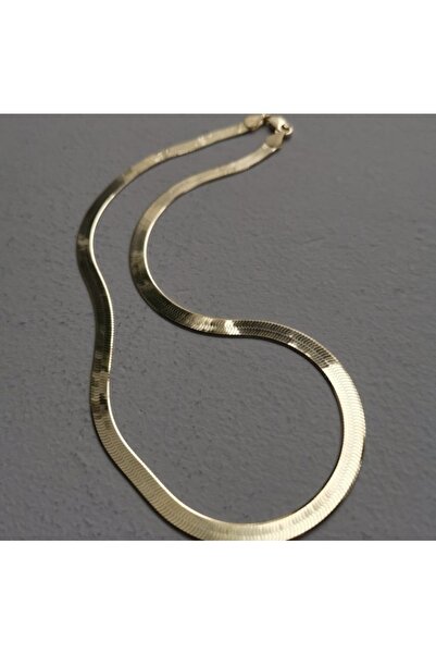 LAMİRA DESİGN قلادة من الفولاذ المسطح الإيطالي