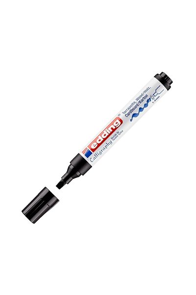 Edding 1455 Flexible Tip Calligraphy Marker Pen 5.0mm Black 001