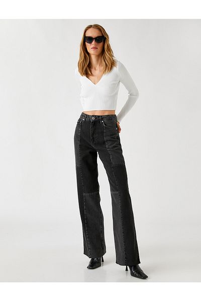 Koton Jeans - Schwarz - Bootcut