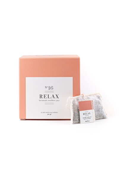 Melez Tea Relax 15'li Çay Poşeti Kutusu - Lavantalı Rooibos Bitki Çayı