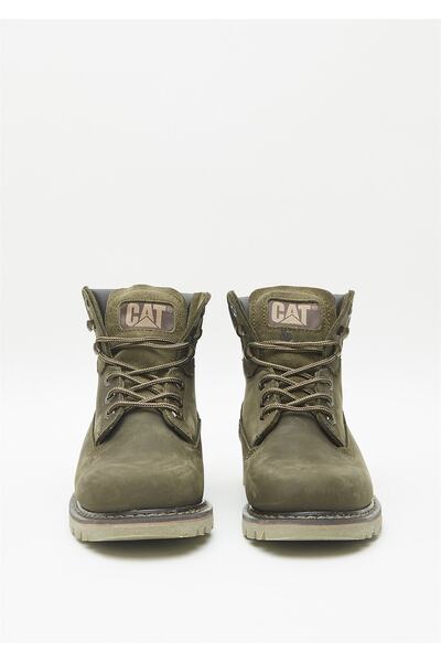Caterpillar Colorado Erkek Koyu Yeşil Nubuk Bot