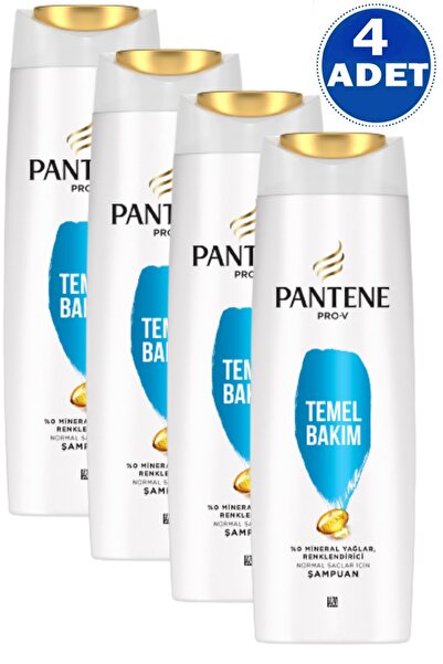 Pantene Basic Care Shampoo 400 ml 4 Pieces