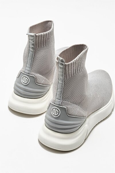 Elle Shoes Gray Men's Sports Boots
