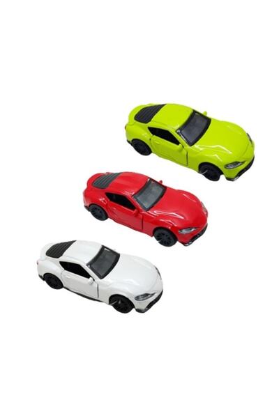 CanEm Oyuncak Çekbırak Metal Araba 4311a (karışık Renk 1 Adet)