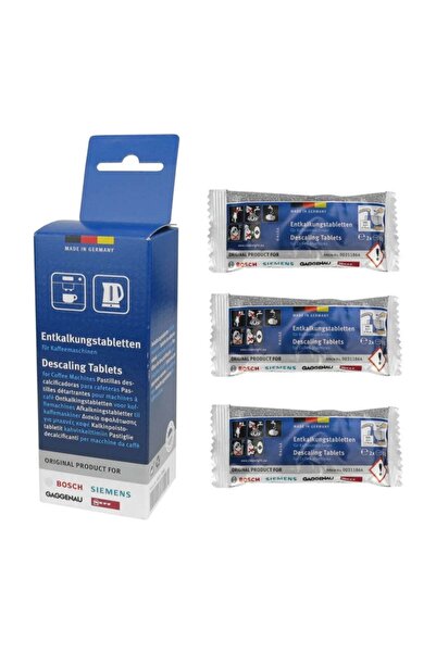 Siemens Kahve-espresso Makineleri Ve Su Isıtıcıları Için Temizleme Tablet Set