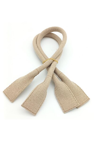 angel çanta aksesuar مقبض حقيبة قطن بيج