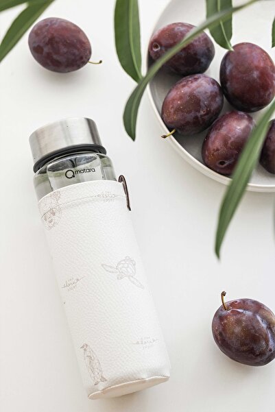 Qmatara Middle Save Sleeve Premium Glass Flask