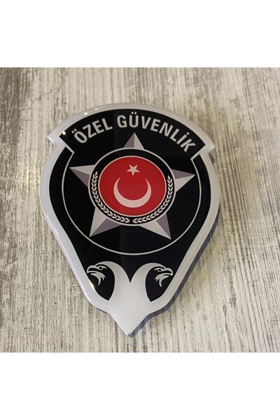 ModaCanel Takım Elbise Için Klipsli Rozet Arma Amir Rozeti