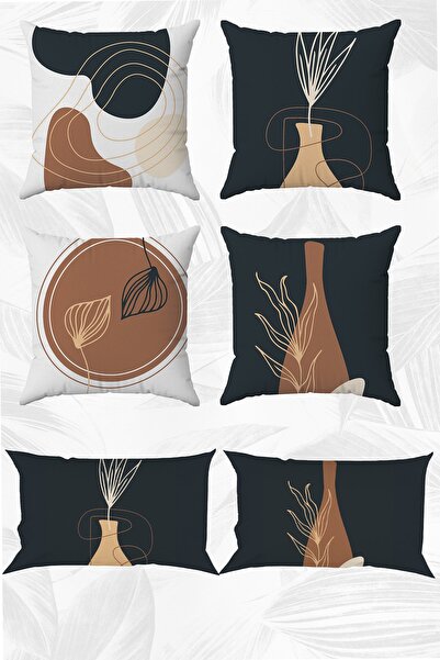 stellahomes Minimalist Art Double Sided Printed 43x43 and 30x50 Throw Pillow ...