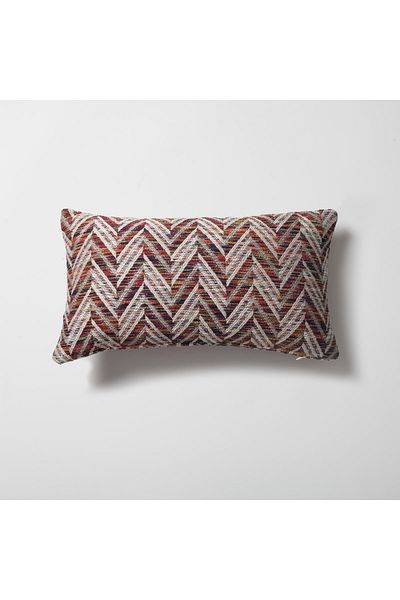 Fineroom Living " Biblos " - Gradient Herringbone Throw Pillow 30x50 (Includes Inner Pillow)