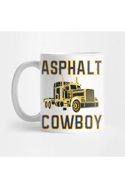 Pixxa Truck Driver Mug Cup