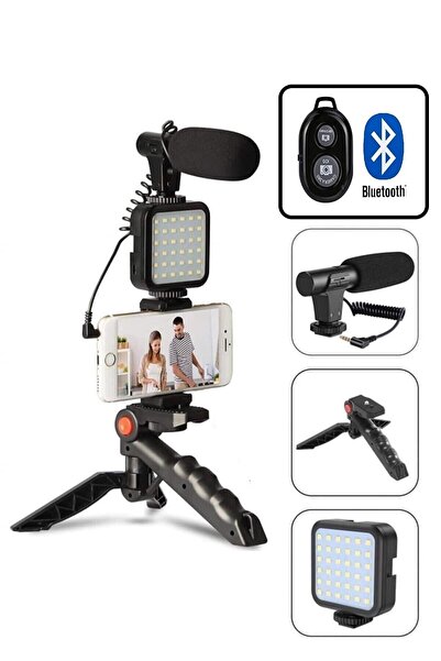Protonust Home Paket Kit Video Fotoğraf Çekim Bluetooth Kumandalı Işık Ring Y...