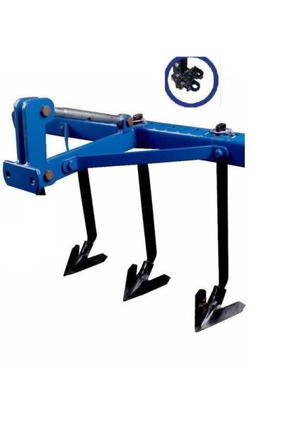 Pars Endüstri Çapa Makinası 3'lü Kaz Ayağı Kurt Ağız Bağlantılı