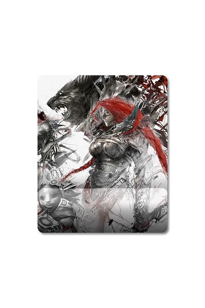 Pixxa نموذج لوحة ماوس دعم المعصم Guild Wars 2 - 2