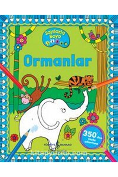 TÜRKİYE İŞ BANKASI KÜLTÜR YAYINLARI Cute Animals – Paint by Numbers