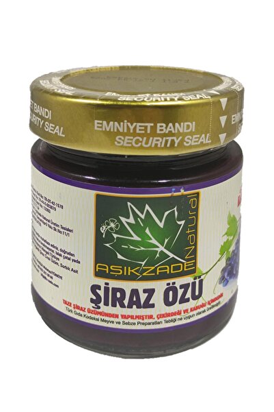 Aşıkzade Şiraz Özü 280 Gr Kara Üzüm Özü