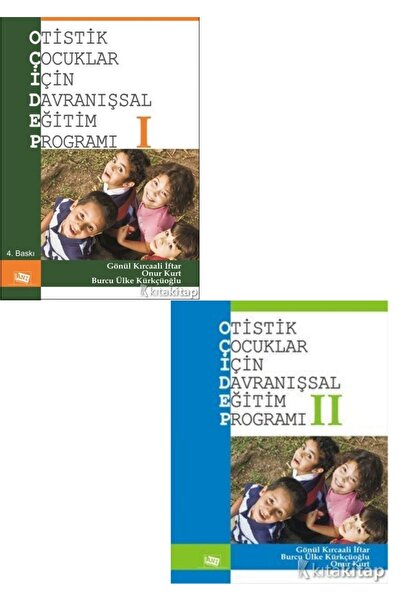 Anı Yayıncılık Otistik Çocuklar Için Davranışsal Eğitim Programı 1 -2 - Gönül Kırcaali Iftar 2 Kitap Set -anı Yayın
