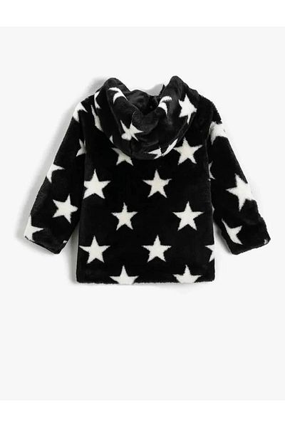 Koton Girl's Jacket Black - White 3wkg20030aw