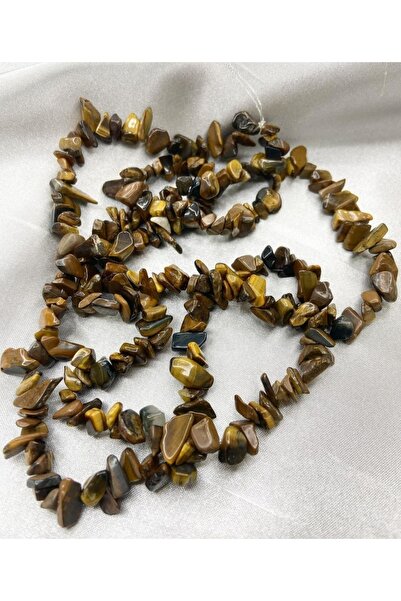 RLX BUJİTERİ سلسلة عين النمر المكسورة من الحجر الطبيعي - سلسلة عين النمر كيري...