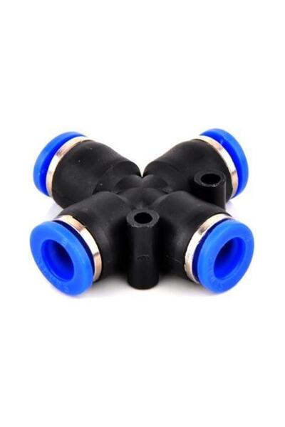 AHMET OTOMOTİV 4-4-4-4mm Hava Jakı Kruva Pnömatik Redüksiyon Nipel