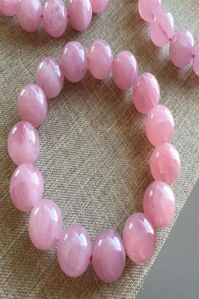 NehirTaş 10 mm Pink Quartz Bracelet - Certified Natural Stone