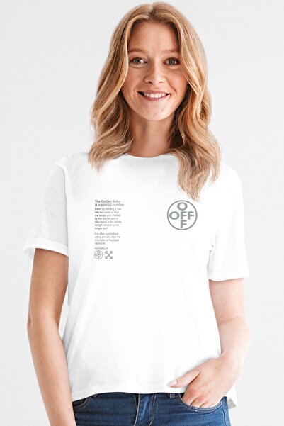 ROCKANDROLL Off White κοντομάνικο γυναικείο μπλουζάκι στο διαμέρισμα