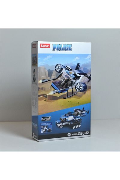 Sluban Police Series -4 14692