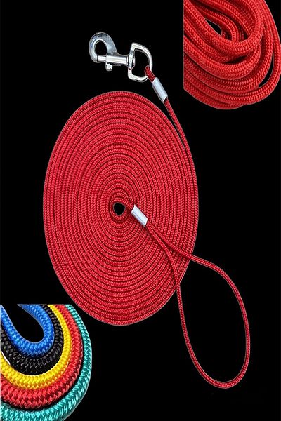 LİDERSAN ÇELİK Steel Pressed 2 Meter Dog Walking Garden Tethering Rope