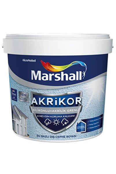 Marshall Akrikor Silikonlu Akrilik Grenli Dış Cephe Boyası - M1