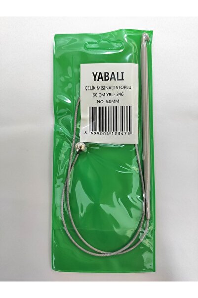 ATMACA TUHAFİYE Frigărui de sârmă de oțel cu opritor de cioc 60 Cm 5 Mm