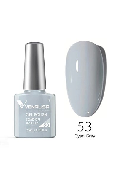 Venalisa 7.5 ml Uv Led Kalıcı Oje Cyan Grey No.53