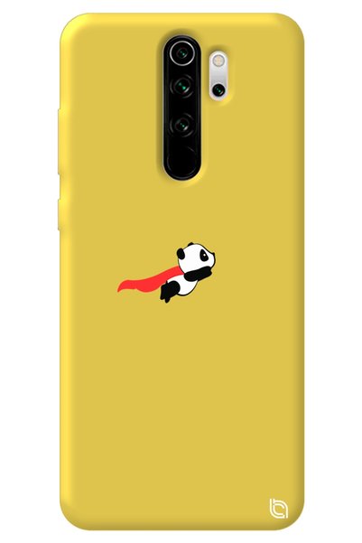 WANNA PROTECT Xiaomi Redmi Note 8 Pro Yellow Premium Velvet Inside Flying Pan...