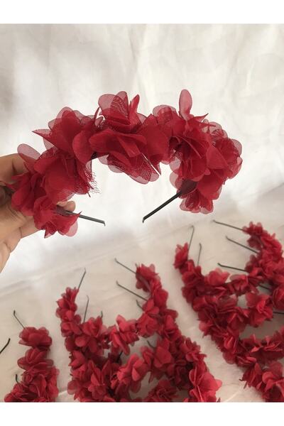 Roseart Bordo Nedime Tacı 10 Adet – Magnet, Hediyelik, Süs Aksesuarı