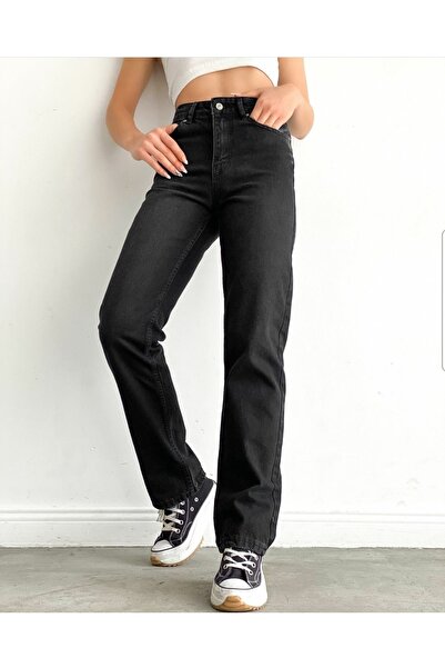 Livik Cold Women Pantaloni negri din lycra cu talie super înaltă. (super Înal...