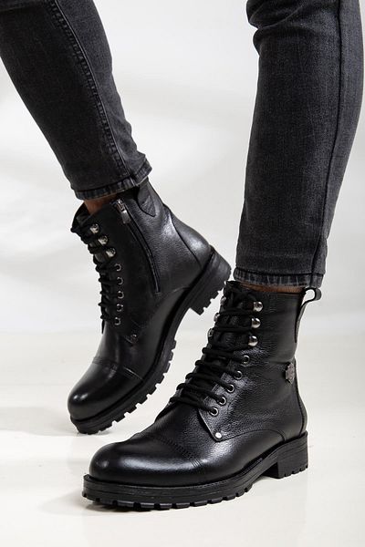 Yağlıoğlu Kundura Yağlıoğlu Γνήσιο δέρμα 5001 Shearling Cold Proof Daily Thermal Boots